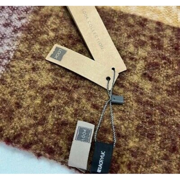 Look by M Acrylic Plaid Shawl Wrap - Picture 6 of 7